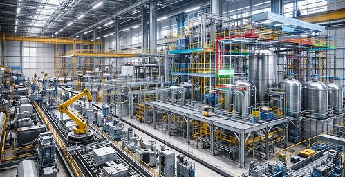 Industrial Manufacturing Plant